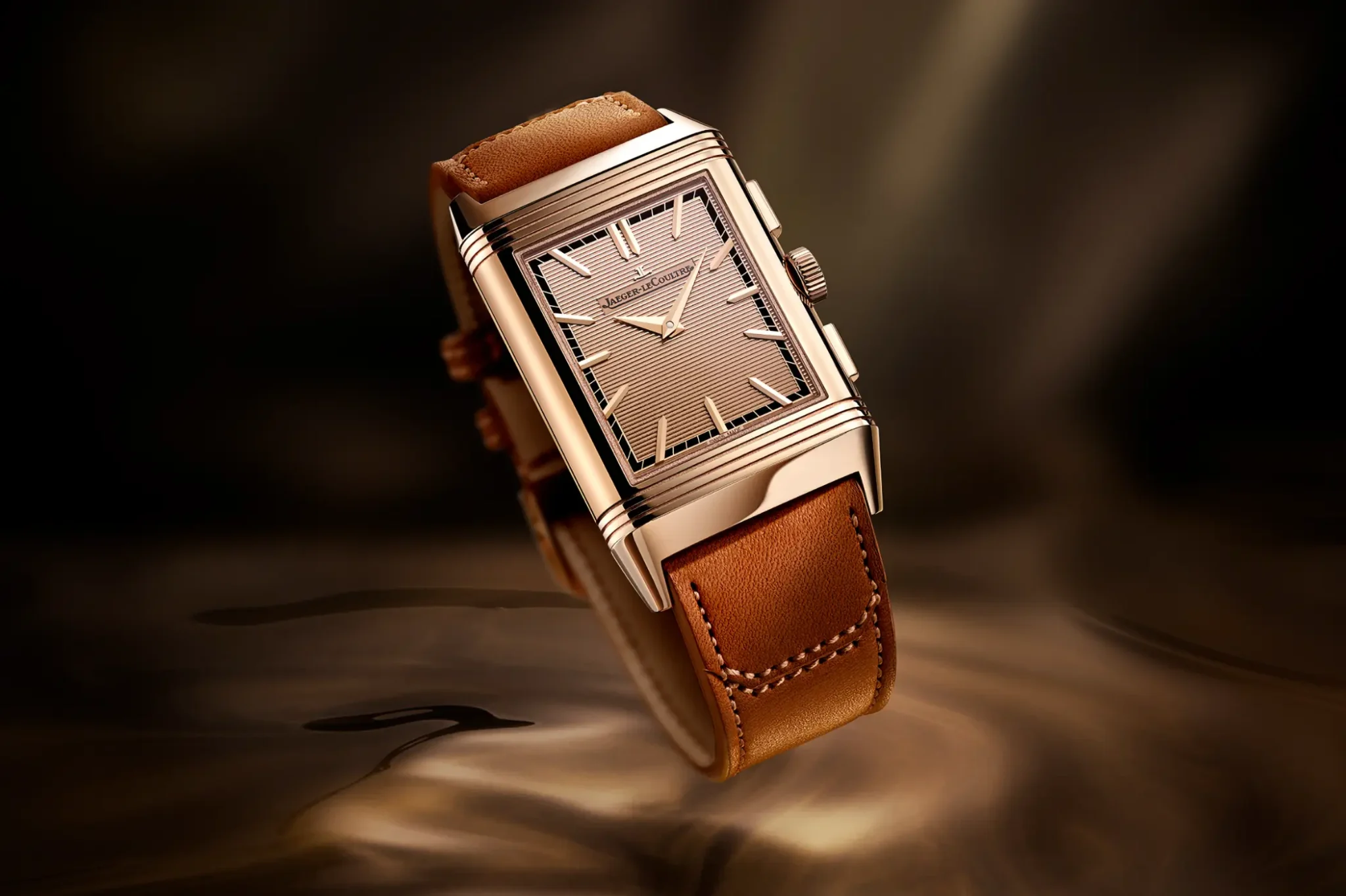 Jaeger-LeCoultre Reverso Tribute Chronograph, cadran face avant